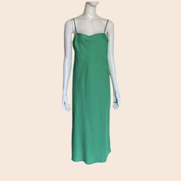 Target's A New Day Green Slip Dress Size Small - Picture 1 of 12